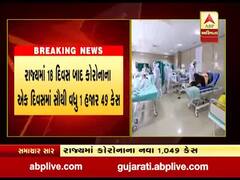 રાજ્યમાં કોરોનાના કેસમાં ફરી ચિંતાજનક વધારો, છેલ્લા 24 કલાકમાં 1049 નવા કેસ નોંધાયા