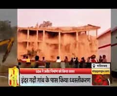 Ghaziabad में अवैध निर्माण के खिलाफ कार्रवाई, चला GDA का बुलडोजर
