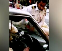 कारवाई टाळण्यासाठी वाहतूक पोलिसांना बोनेटवर घेऊन जीवघेणा प्रवास, कारचालक अटकेत | स्पेशल रिपोर्ट