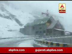 મનાલીમાં થયેલી આ બરફવર્ષા જોઇ મન થઇ જશે ખુશ, જુઓ વીડિયો