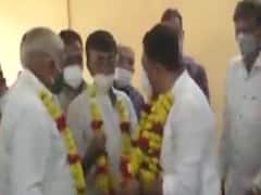 જૂનાગઢ માર્કેટિંગ યાર્ડના ચેરમેન અને વાઇસ ચેરમેનની બિનહરીફ વરણી, જુઓ વીડિયો