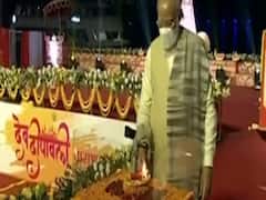 PM Modi attends Dev Deepawali celebrations at Raj Ghat | Varanasi 