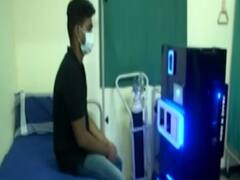 Coimbatore में कोरोना मरीजों के लिए छात्रों ने तैयार किया रोबोट