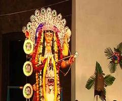 Mamata Banerjee: বাঁকুড়ায় জগদ্ধাত্রী পুজোয় মুখ্যমন্ত্রী, বাজালেন কাঁসর