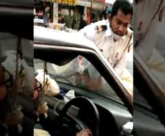 Pimpri | कारवाई टाळण्यासाठी चालकाचा वाहतूक पोलिसांना बोनेटवर घेऊन जीवघेणा प्रवास, थरार कॅमेऱ्यात कैद