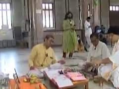 ભાગવત વિદ્યાપીઠ, કુમકુમ મંદિર સહિતના મંદિરોમાં ઓનલાઇન ચોપડા પૂજન કરાયું