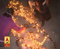 लखनऊ में भी धूमधाम से मनी देव दीपावली, देखिए भव्य आयोजन | ABP Ganga 