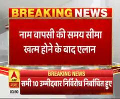 Rajya Sabha Election : निर्विरोध चुने गए सभी 10 उम्मीदवार, देखें पूरी खबर। Uttar Pradesh News