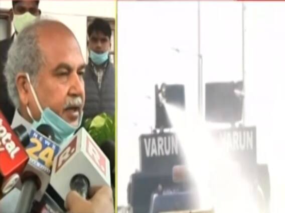 किसानों के प्रदर्शन के बीच कृषि मंत्री नरेंद्र सिंह तोमर ने किसान नेताओं को बातचीत के लिए बुलाया