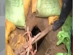 भारत-पाकिस्तान border पर मिली 150 मीटर लंबी सुरंग, देखें सुरंग की तस्वीरें 