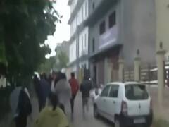 Roshni Scam की लड़ाई सड़क पर आई, फारूक अब्दुल्ला के घर के बाहर हंगामा