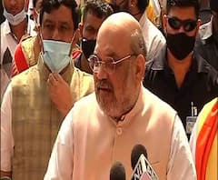 দক্ষিণেশ্বরে ভবতারিণীর মন্দিরে পুজো অমিত শাহর, বাংলার হৃত গৌরব ফেরানোর আর্জি