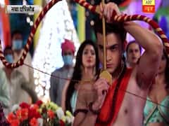Pragya saves Abhi during Dussehra celebrations