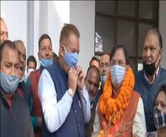 Mussoorie में BJP सांसद Naresh Bansal का जोरदार स्वागत, कांग्रेस पर साधा निशाना