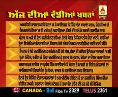 Headlines On ABP Sanjha (06-11-2020)