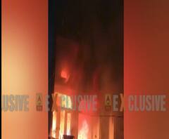 बरेली में पेंट के गोदाम में भयंकर आग, आग से लाखों का सामान जलकर खाक