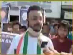 અમદાવાદઃ દિનેશ શર્માના સમર્થનમાં પ્રદર્શન કરી રહેલા સમર્થકોની પોલીસે કરી અટકાયત, જુઓ વીડિયો