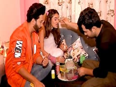 Fun get together of Dheeraj Dhoopar, Manit Joura & Surbhi Chandna 
