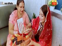Nidhi Uttam reaches Lucknow to celebrate Karva Chauth