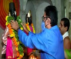 वडाळ्यातील प्रतिपंढरपूर मंदिर भाविकांसाठी खुलं; मनसे नेते बाळा नांदगावकर यांनी घेतलं दर्शन