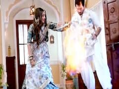 Vidhi's dress catches fire in the serial 'Aye Mere Humsafar'
