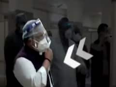 Rajasthan: Corona positive Health Minister inspects hospital