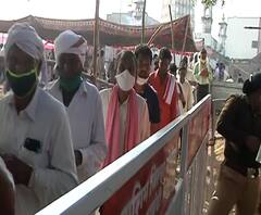 Ramrao Maharaj Last Rites | डॉ रामराव महाराजांच्या अंत्यदर्शनासाठी भक्तांची मोठी गर्दी