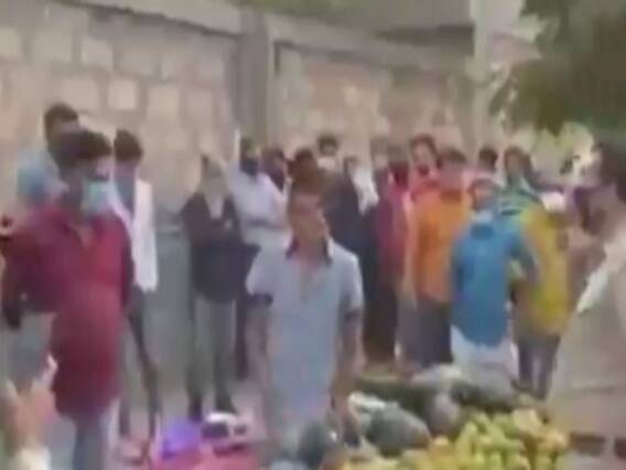 રાજકોટમાં નાનામવા રોડ પર દબાણ હટાવવા ગયેલી RMCની ટીમ પર હુમલો