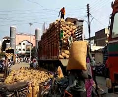 Latur | लातूर कृषी उत्पन्न बाजार समितीत सोयाबीनची विक्रमी आवक; सोयाबीनला 4 हजारपर्यंतचा भाव