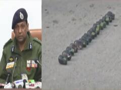 Nagrota एनकाउंटर: आतंकियों से भारी मात्रा में हथियार बरामद हुए: IG, Mukesh Singh 