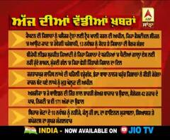 Headlines On ABP Sanjha (09-11-2020)