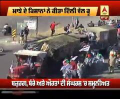 ਟਰਾਲੀਆਂ 'ਤੇ ਮੌਟਰਸਾਇਕਲ ਲੱਦ ਕਿਸਾਨਾਂ ਦੀ ਦਿੱਲੀ ਨੂੰ ਚੜਾਈ