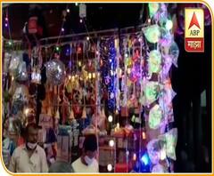Diwali 2020 | दिवाळीच्या स्वागतासाठी बेळगावनगरी सजली, रांगोळी, आकाशकंदील, दिव्यांना विशेष मागणी