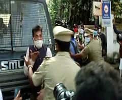 kirit somaiya | अर्णब गोस्वामींना भेटण्यासाठी किरीट सोमय्या अलिबागमध्ये दाखल 