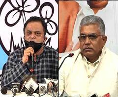 Bratyar Basu-র বহিরাগত মন্তব্য নিয়ে এবার TMC-কে আক্রমণ Dilip Ghosh-এর