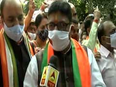 Delhi में छठ पूजा पर लगे बैन को लेकर BJP का विरोध प्रदर्शन