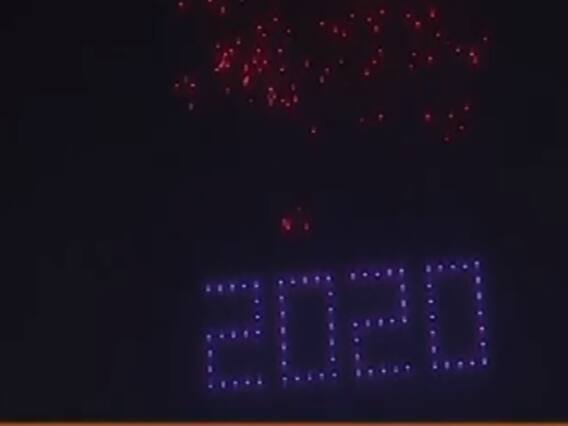 Special 'drone show' in South Korea for Covid awareness 