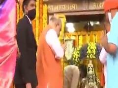 હૈદરાબાદમાં અમિત શાહનો મેગા રોડ શો, ભાગ્યલક્ષ્મી મંદિરમાં કરી પૂજા