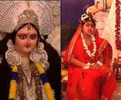 চন্দননগরের বড়বাজার সর্বজনীনের জগদ্ধাত্রী পুজোয় চলছে আরতি, পালপাড়া সর্বজনীনে কুমারী পুজো