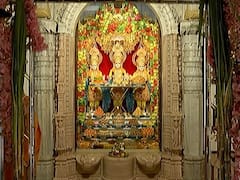 અમદાવાદ શાહીબાગ BAPS મંદિરમાં અન્નકુટ દર્શનનું કરાયું આયોજન