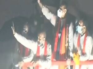 GHMC Polls: हैदराबाद में JP Nadda ने किया रोड शो, उमड़े समर्थक | पंचनामा