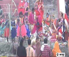 Kanpur में कुछ यूं थी Chhath Puja की रौनक | ABP Ganga 