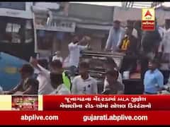 જૂનાગઢના મેંદરડામાં ધારાસભ્ય જીગ્નેશ મેવાણીના રોડ-શોમાં સોશિયલ ડિસ્ટન્સનો સત્યાનાશ