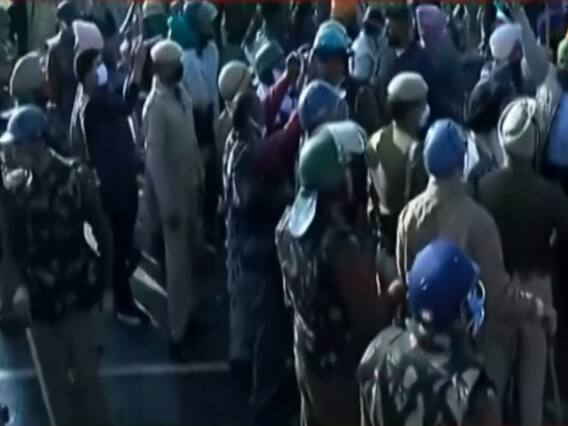 Farmers Protest : Karnal में किसानों पर दागे गए आंसू गैस के गोले, Delhi के बॉर्डर सील