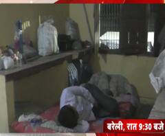 रैन बसेरे की हकीकत डराने वाली, मिली शराब की खाली बोतलें