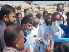 જામનગરના કાલાવાડ ખાતે ટેકાના ભાવે ખરીદીમાં ગેરરીતિનો કોગ્રેસનો આરોપ, જુઓ વીડિયો