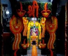 Pandharpur | विठ्ठल मंदिरात फुलांची आकर्षक सजावट