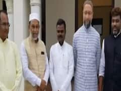 Hyderabad : AIMIM के 5 विधायक जो बिहार चुनाव में जीते हैं, Asaduddin Owaisi से आज सुबह मिले 