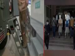 Is there a connection b/w Nagrota killed terrorists & terrorists arrested in Delhi?