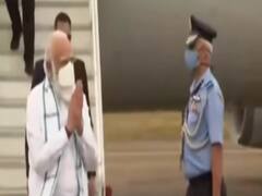 PM Modi reaches Hyderabad for visiting Bharat Biotech 